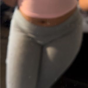 These cute flared leggings have never been worn and still have the tag on.
